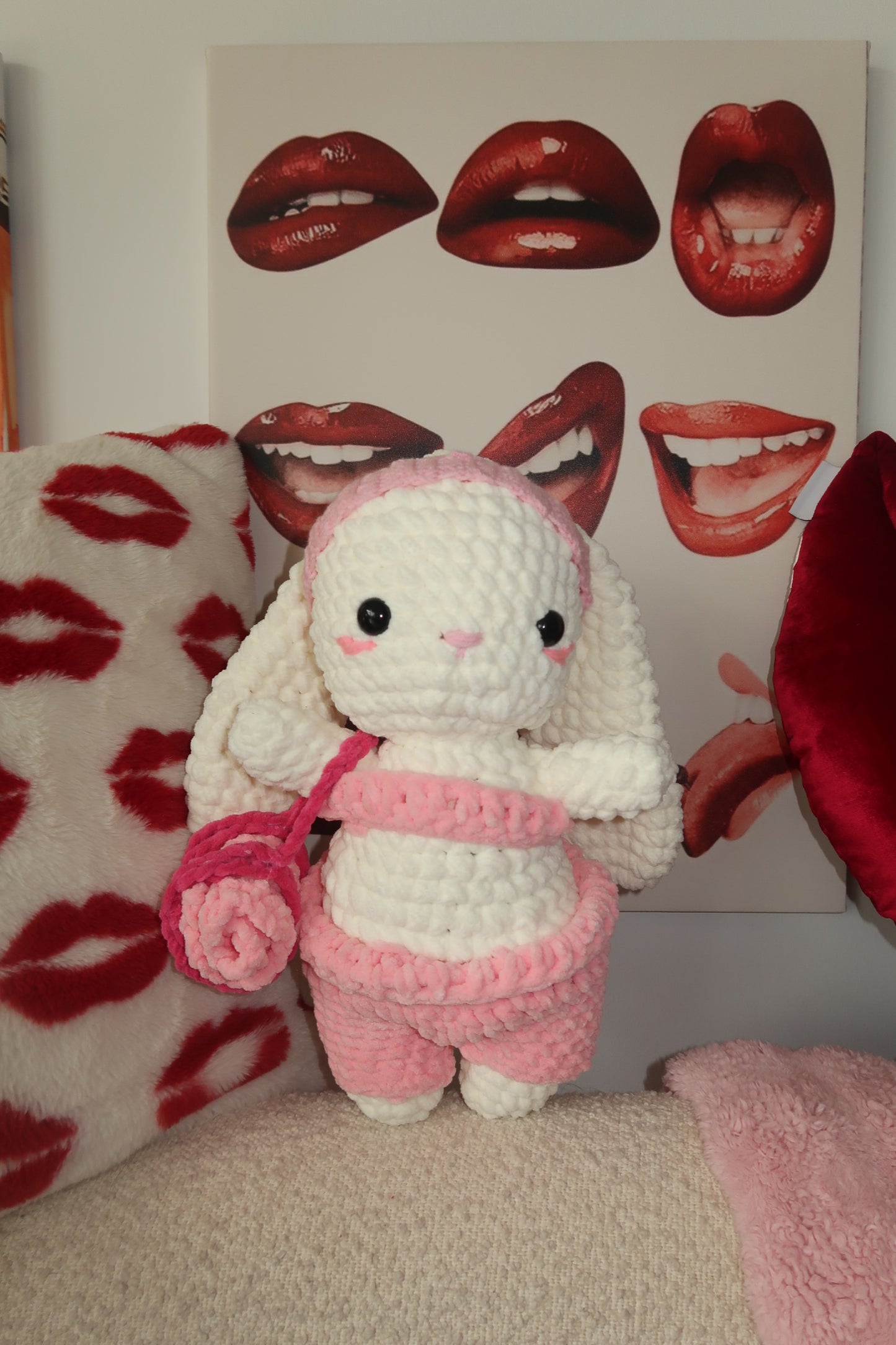 Pilates Girl Bunny Plush 🎀