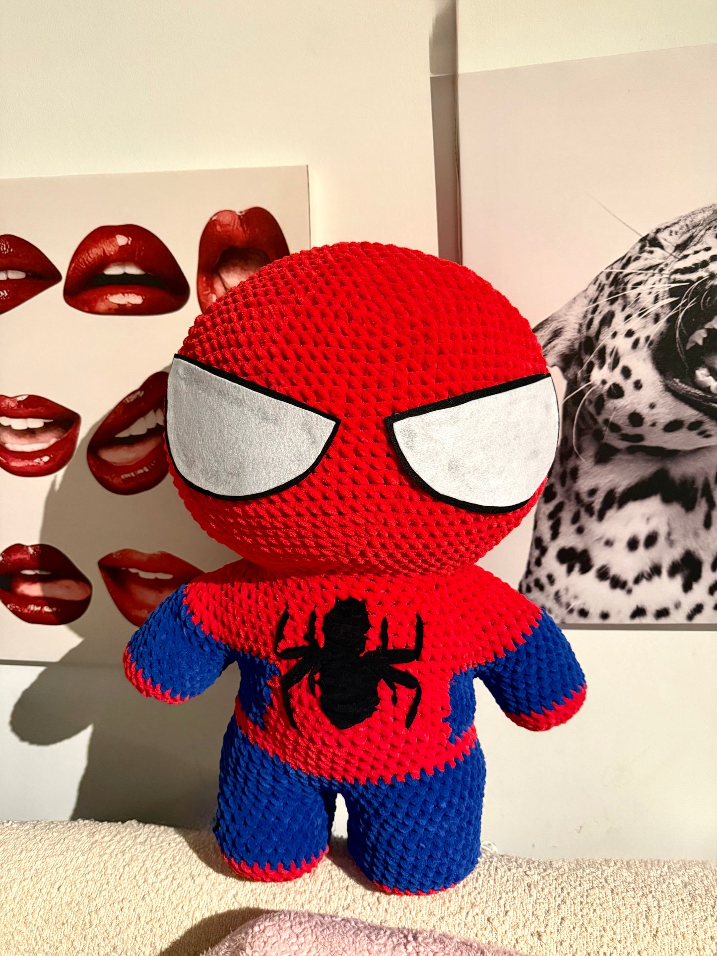 Jumbo Spider Man Inspired Plushie 🕷️