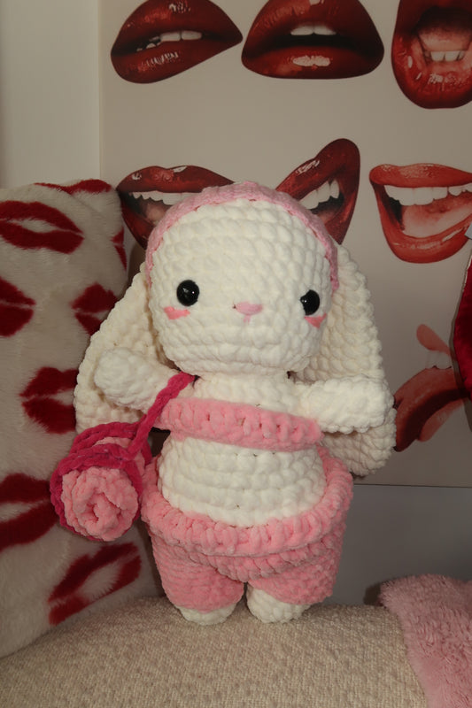 Pilates Girl Bunny Plush 🎀